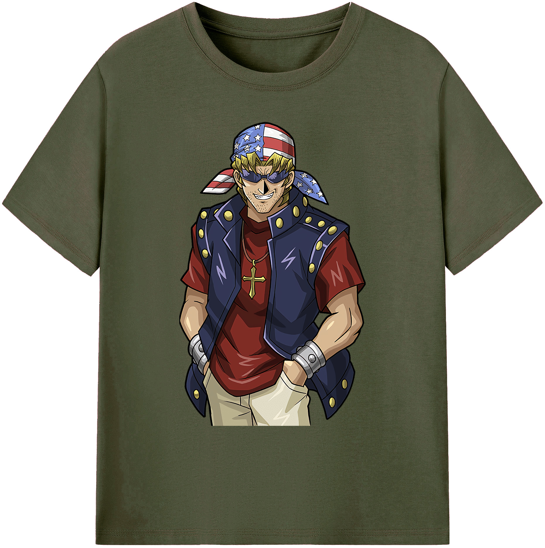 （画像用） 遊☆戯☆王 Yu-Gi-Oh! 綿100％ メンズ半袖Tシャツ｜肌触りやわらか＆通気性